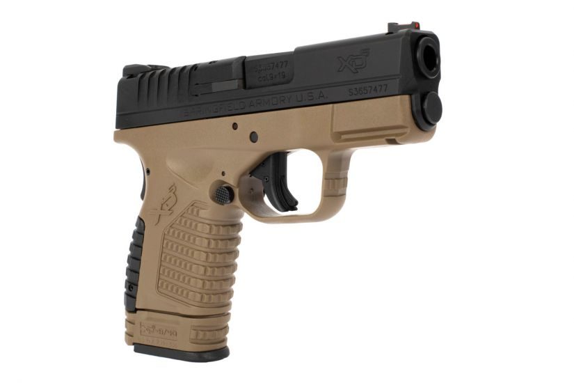 Springfield Armory XDS 9mm 3.3″ Barrel 8+1 FDE XDS9339DEE