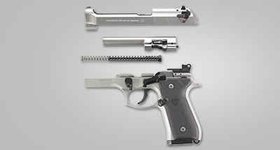 Beretta 92 FS Inox 9mm 4.9″ Barrel 15+1 JS92F520M