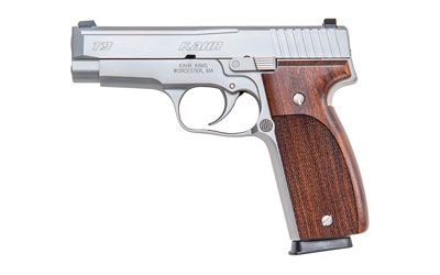 Kahr T9 9mm 4″ Barrel W/Night Sights 8+1 Wood Grips/Matte…