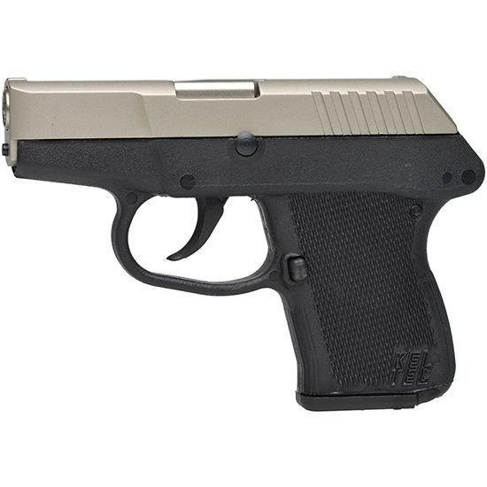 Kel-Tec P-3AT 380ACP 2.7″ Barrel 6+1 Nickel/Blued P3ATNBBLK