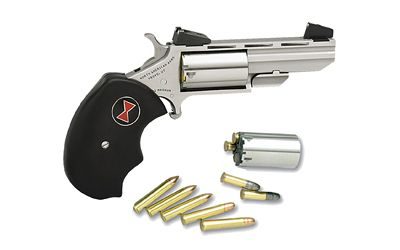 NAA Mini Revolver Black Widow 22LR/22 Magnum 2″ Barrel W/…