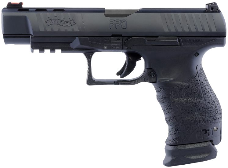 Walther PPQ M1 9mm 5″ Barrel 15+1 Black 2826721