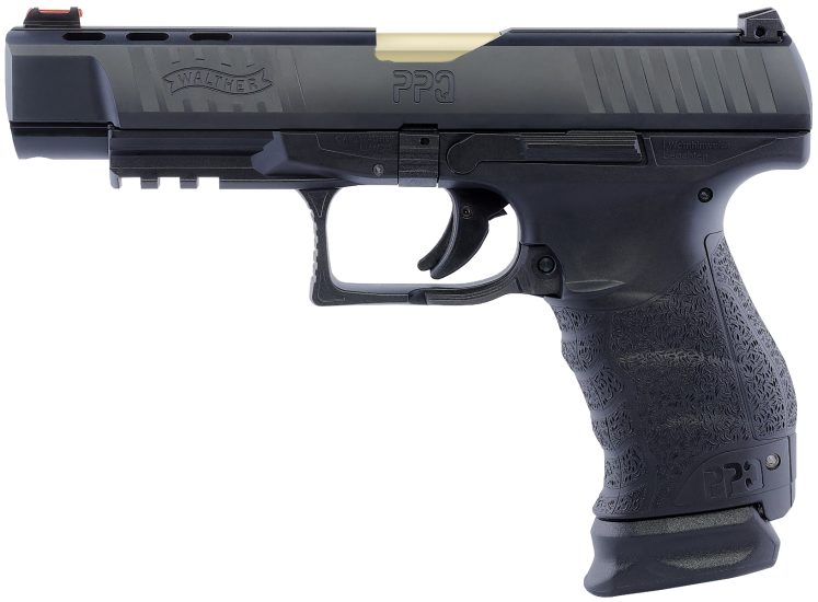 Walther PPQ M1 9MM 5″ Barrel White Gold 15+1 2826721