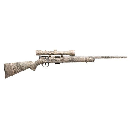 Savage 93 XP Camo 22WMR 22″ Barrel W/ 3-9x40mm Scope 5+1 Mossy Oak Brush…