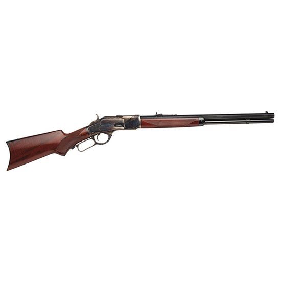 Taylor’s & Co 1873 Trapper 45 Colt 18″ Octagon Barrel W/ Buckhorn…