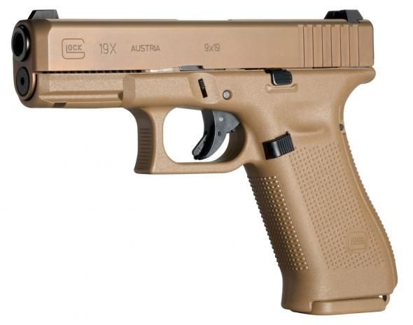 Glock 19X Gen5 9mm 4″ Barrel 17+1 FDE UX1950703