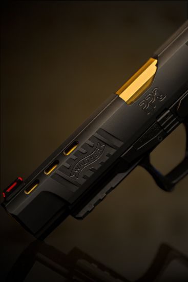Walther PPQ M1 9MM 5″ Barrel Gold 2826721