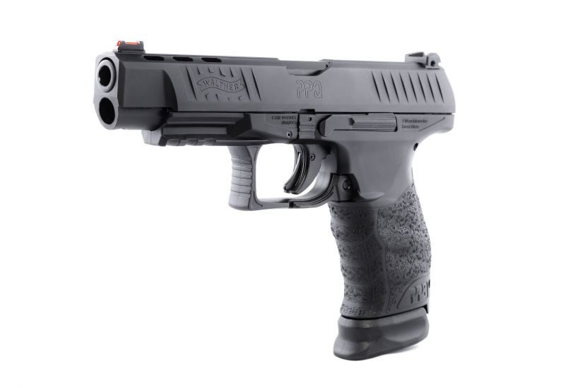 Walther PPQ M1 9mm 5″ Barrel 15+1 Black 2826721