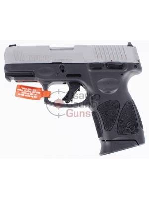 Taurus G3C Stainless Slide, 9mm, 3.26″ BBL, 3x12rd