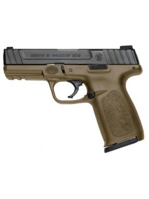 Smith & Wesson SD9VE, BLK/FDE FS, 9mm, 4″ BBL, 16rd