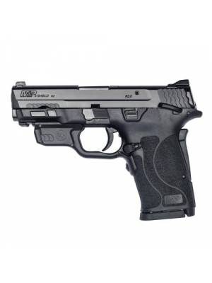 Smith & Wesson M&P9 Shield EZ M2.0, Safety, Red CT Laser, 9mm, 3.675″ BBL, 2x8rd
