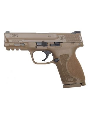 Smith &Wesson M&P9 M2.0 Compact FDE, 9mm, 4″ BBL, 15rd