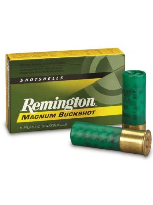 Remington Ammo Magnum Buckshot, 3″, 41 Pellets, 4 Buckshot, 12ga, 5rd