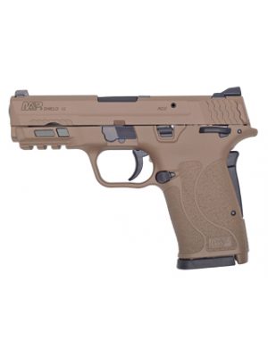 Smith & Wesson M&P9 Shield EZ M2.0, FDE, 3-Dot Sight, 9mm, 3.675″ BBL, 8rd