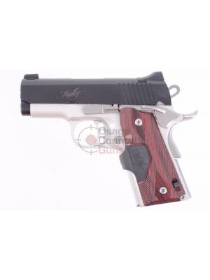 Kimber Ultra Crimson Carry II LG (Green Laser) 3″ .45 ACP 1911