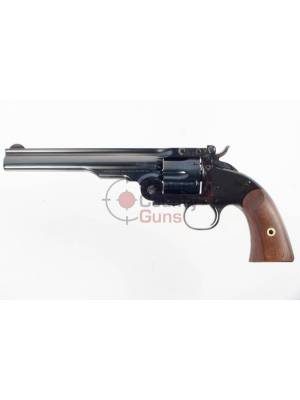 Uberti 1875 No. 3 Top-Break Blued/Case – 7″ .45 Colt