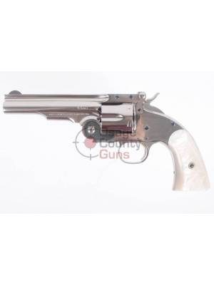 Uberti 1875 Top Break No. 3 (Nickel) – 5″ .45 Colt