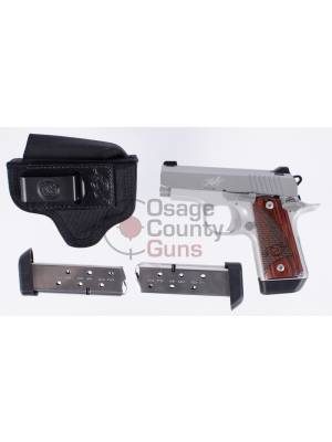 Kimber Micro380 Stainless, Rosewood, RT, .380 ACP, 2.75″ BBL, 3x7rd