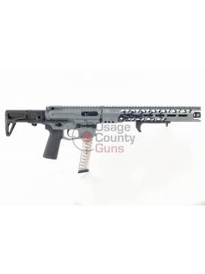War Sport WS-9 PDW SBR (Gray) – 8.5″ 9mm