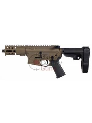 CMMG Banshee 300 MK4 Pistol Burnt Bronze, 5.7x28mm, 5″ BBL, 20rd
