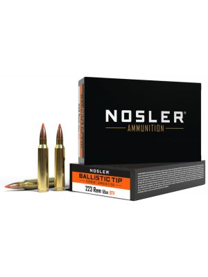 Nosler Ballistic Tip Varmint – 55gr – .223 Rem – 20rd