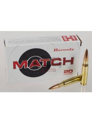 Hornady Ammo CFRF BTHP, 168gr, .308 Win, 20rd