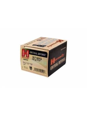 Hornady .357 Mag 125 gr FTX Critical Defense – 25rd