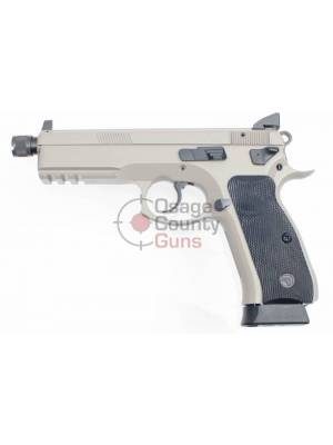 CZ SP-01 Tactical Urban Grey Suppressor-Ready – 5.2″ 9mm