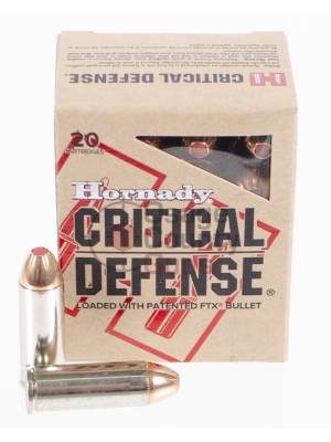 Hornady Critical Defense FTX – .45 Colt – 185gr – 20rd