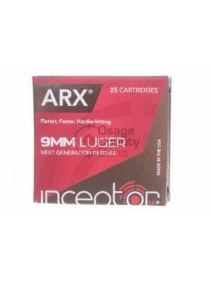 Polycase Inceptor ARX 65gr 9mm – 250 Rounds