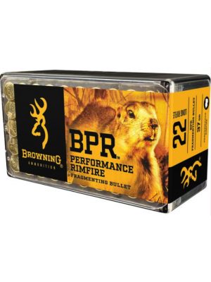 Browning BPR Fragmenting Ammo – .22 LR – 37gr – 50rd