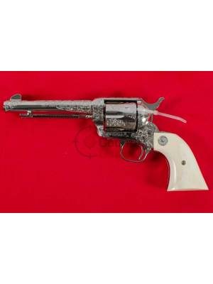 Colt Single Action Army Master Engraved (Ivory) – 5.5″ .45 LC