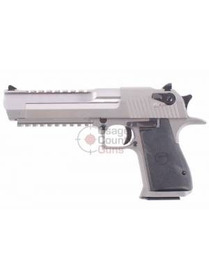 Magnum Research Desert Eagle 6″ .50 AE – Stainless w/ Rail