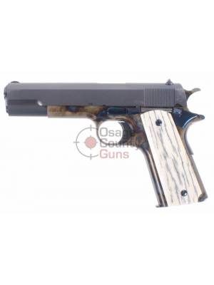 Turnbull 1911 Heritage Edition 5″ .45 ACP – Giraffe Bone Grips