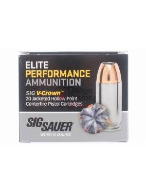 Sig Sauer Elite V-Crown 10mm HP 180gr – 20RD