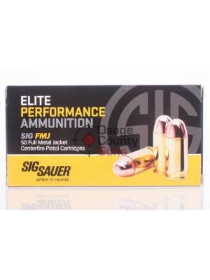 Sig Sauer .40 S&W FMJ 180gr – 50RD