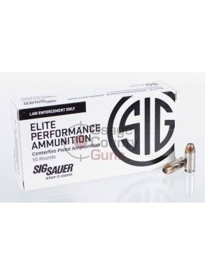 Sig Sauer Elite Performance V-Crown LE JHP – .40 SW – 180gr – 50rd