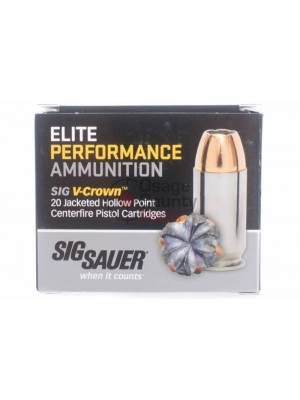 Sig Sauer Elite V-Crown .45 ACP HP 230gr – 20RD