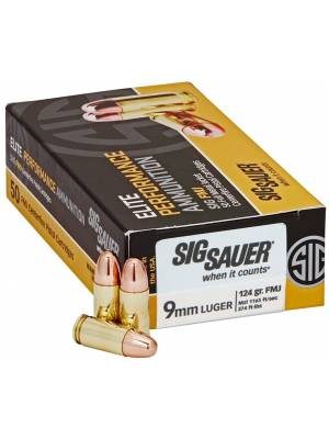 Sig Sauer FMJ 9mm 124gr – 50rd