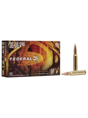Federal Ammo Fusion, 150gr, 30-06 SPRG, 20rd
