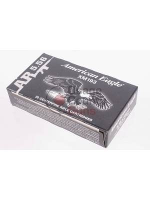 Federal XM193 5.56mm NATO 55gr FMJ – 500 Rounds