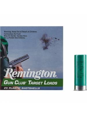 Remington Gun Club Target Load 12GA 7.5 Shot – 25rd (10 Case)