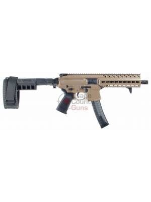 Sig Sauer MPX FDE 8″ 9mm Pistol w/ Keymod Rail & SBX Brace