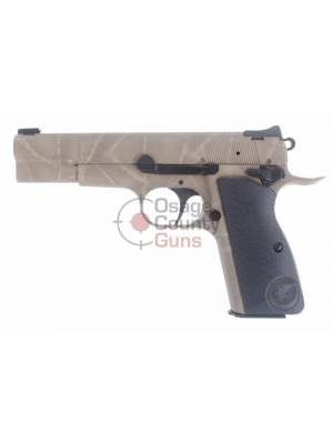 Nighthawk Custom / Browning Hi-Power 9mm – Tan Shadow Camo