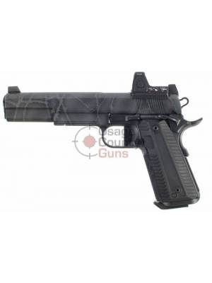 Nighthawk Heinie Recon 6″ 10mm Long Slide w/ Shadow Camo, Trijicon RMR, Magwell