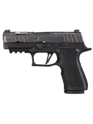 Sig P320 Spectre, 9mm, X-Series, Black, 3.9″ BBL, 2x 15rd, Laser Stippled Grip