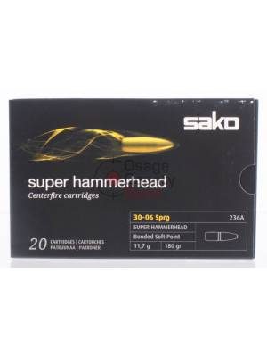 Sako Super Hammerhead 180gr SP Bonded Core .30-06 – 20rds