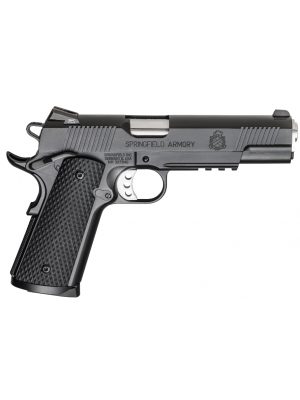 Springfield 1911 Loaded Operator, Black w/ Black G10 Grips w/ Magwell, .45 ACP, 5″ BBL, 8rd
