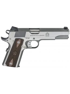 Springfield Armory 1911 Garrison Stainless. .45 ACP, 5″ BBL, 1:16″ Twist, 7rd
