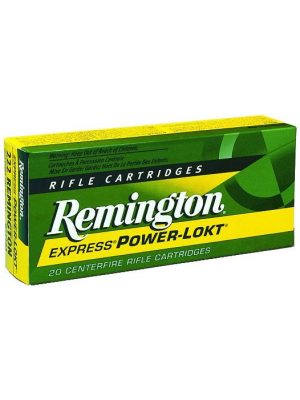 Remington Ammo Power-Lokt, 50gr, 222 Remington, 20rd